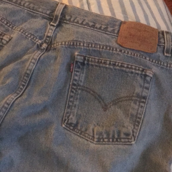Vintage Levi 550 size 24 S womens plus good condition a little fraying at ankles - Picture 5 of 5